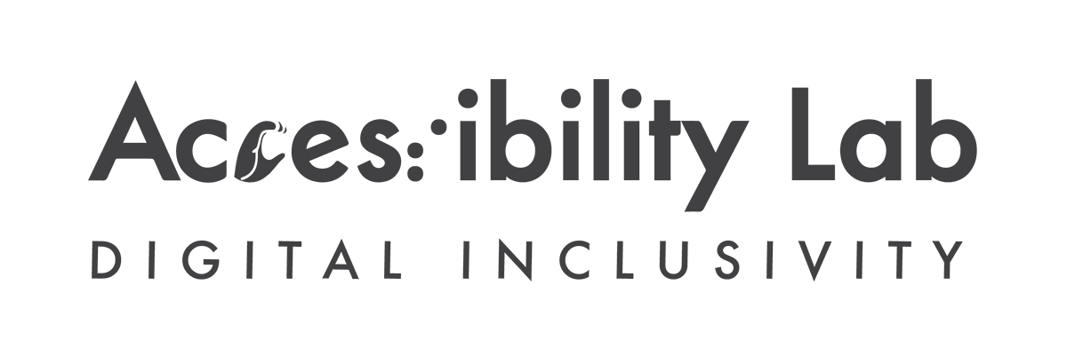 Accessibility Lab Logo Negro